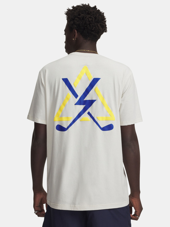 Under Armour Herren T-Shirt Under Armour UA Golf Warning SS-BRN