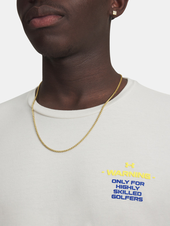 Under Armour Herren T-Shirt Under Armour UA Golf Warning SS-BRN