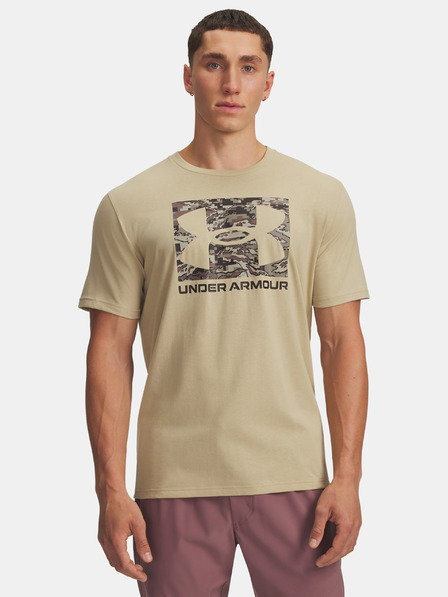 Under Armour Herren T-Shirt Under Armour UA ABC CAMO BOXED LOGO SS-BRN