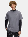 Under Armour Herren T-Shirt Under Armour UA M LOGO EMB HEAVYWEIGHT SS-GRY