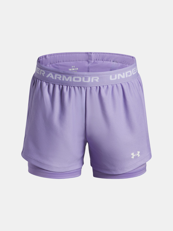Under Armour Mädchen Shorts Under Armour UA Tech Play Up 2n1 Short-PPL