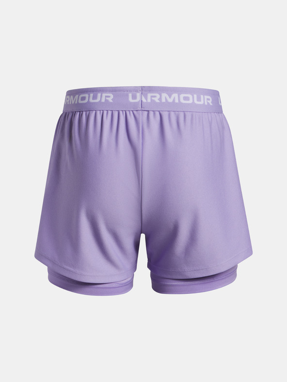 Under Armour Mädchen Shorts Under Armour UA Tech Play Up 2n1 Short-PPL