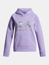 Under Armour Mädchen Sweatjacke Under Armour UA Rival Flc Shimmer Hdy-PPL