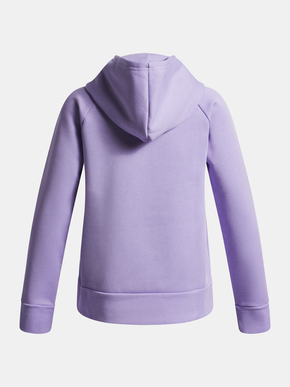 Under Armour Mädchen Sweatjacke Under Armour UA Rival Flc Shimmer Hdy-PPL