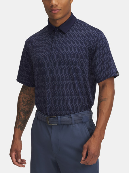 Under Armour Herren Shirt Under Armour UA Plyoff 3.0 Prntd Polo LB
