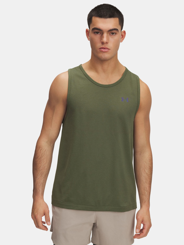 Under Armour Herren-Tank-Top Under Armour Vanish Elite Seamless Tank-GRN