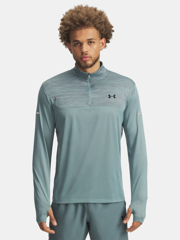 Under Armour Herren-Shirt Under Armour UA Tech Utility 1/4 Reißverschluss-GRN