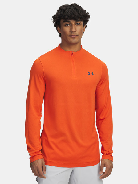 Under Armour Herren-Shirt Under Armour Vanish Elite Seamless 1/4 Reißverschluss-ORG