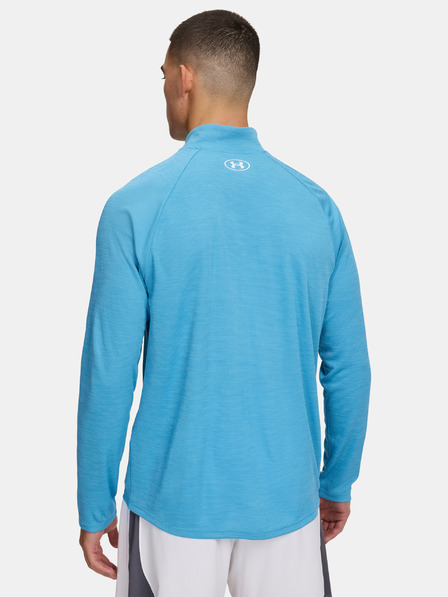 Under Armour Herren-Shirt Under Armour UA Tech Textured 1/2 Zip-BLU