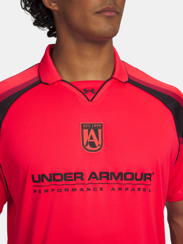 Under Armour Herren T-Shirt Under Armour UA M 96 Terrace Jersey SS-RED