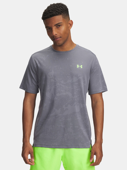Under Armour Herren T-Shirt Under Armour UA Tech Vent Jacquard SS-GRY