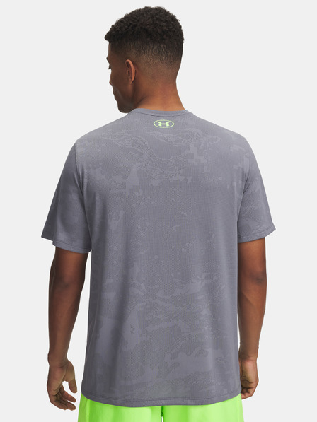 Under Armour Herren T-Shirt Under Armour UA Tech Vent Jacquard SS-GRY