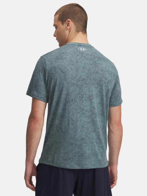 Under Armour Herren T-Shirt Under Armour UA Tech Tee Pixelate-BLU
