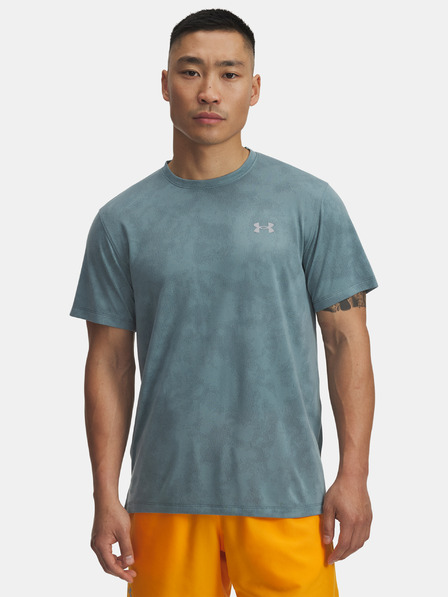 Under Armour Herren T-Shirt Under Armour UA Launch Camo SS-GRN