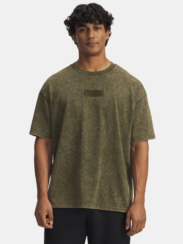 Under Armour Herren T-Shirt Under Armour Pjt Rck Hwt OS T-GRN