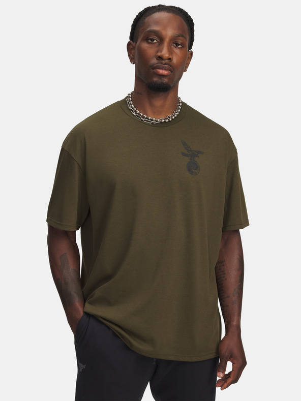 Under Armour Herren T-Shirt Under Armour UA Pjt Rck SS Q4 ST-GRN