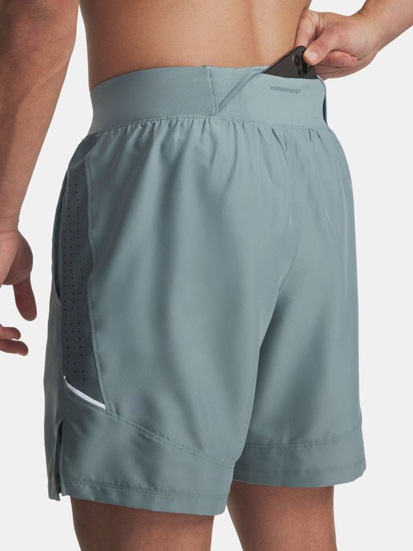 Under Armour Herren Shorts Under Armour UA LAUNCH PRO 2n1 7'' SHORTS-GRN