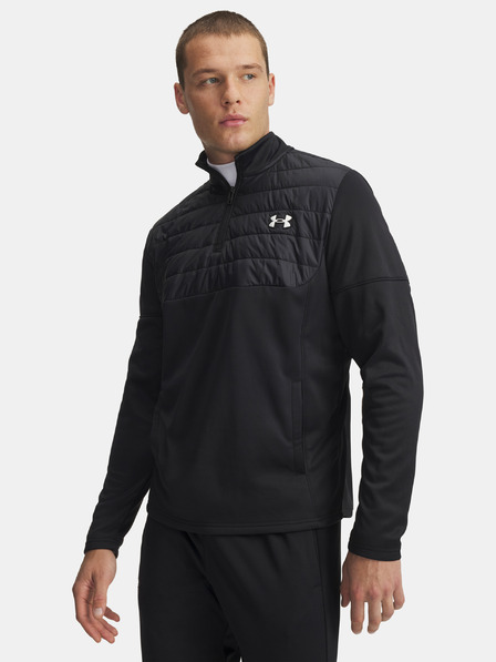 Under Armour Herren Sweatjacke Under Armour UA Armour Flc Pro Utility QZ-BLK