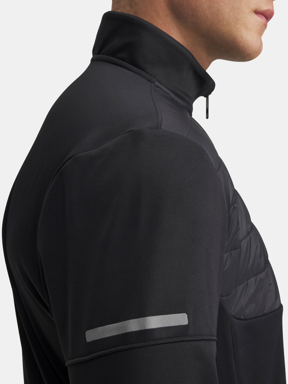 Under Armour Herren Sweatjacke Under Armour UA Armour Flc Pro Utility QZ-BLK