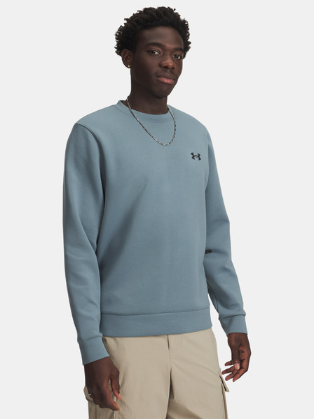 Under Armour Herren Sweatjacke Under Armour UA Unstoppable Flc Crew EU-BLU