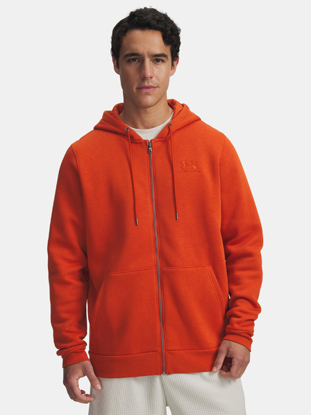 Under Armour Herren Sweatjacke Under Armour UA Icon Fleece FZ Hood-ORG