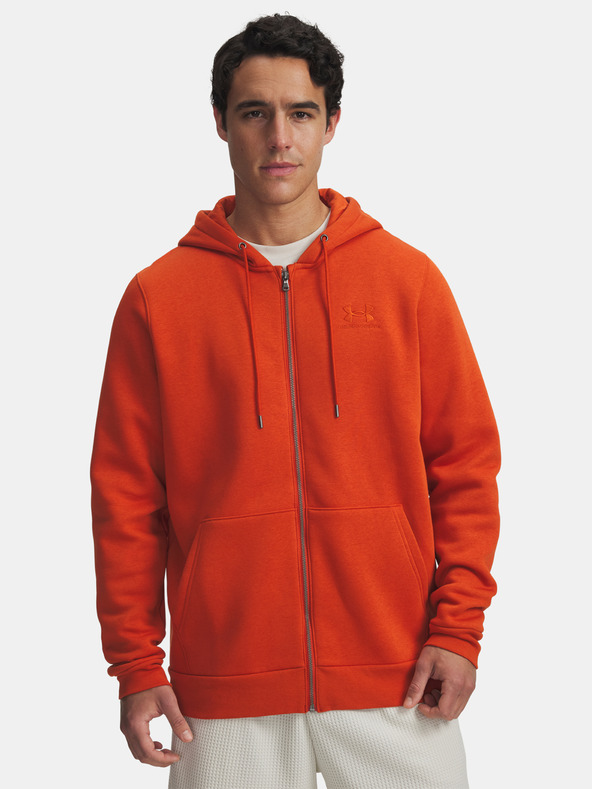 Under Armour Herren Sweatjacke Under Armour UA Icon Fleece FZ Hood-ORG