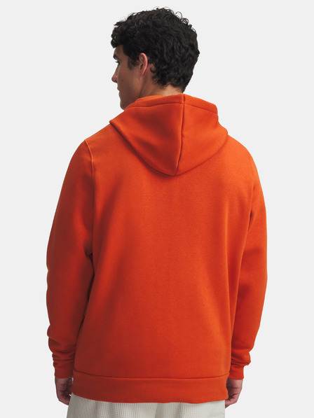 Under Armour Herren Sweatjacke Under Armour UA Icon Fleece FZ Hood-ORG