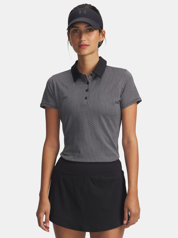 Under Armour Damen T-Shirt Under Armour UA Playoff 3.0 Printed Polo-BLK