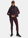 Under Armour Damen T-Shirt Under Armour UA ColdGear Textured 1/2 Zip-RED