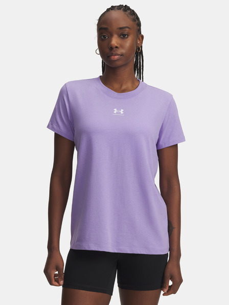 Under Armour Women's T-Shirt Under Armour UA Rival Core SS-PPL