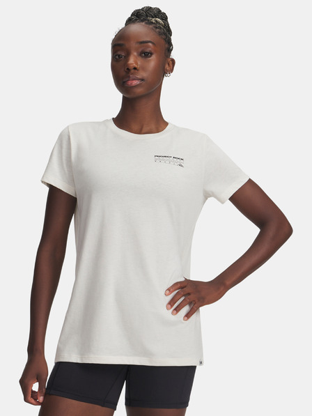 Under Armour Women's T-Shirt Under Armour Pjt Rck Graphic SS 2-BRN