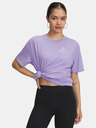 Under Armour Damen T-Shirt Under Armour UA Etched Roses OS SS-PPL