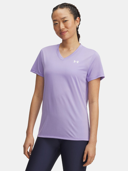 Under Armour Women's T-Shirt Under Armour Tech SSV- Solid-PPL
