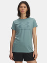 Under Armour Damen T-Shirt Under Armour UA Logo SS-GRN