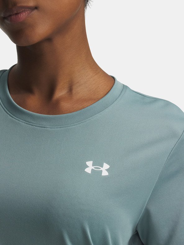 Under Armour Damen T-Shirt Under Armour Tech SSC - Solid-GRN