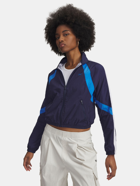 Under Armour Damen Jacke Under Armour UA Icon Crinkle Jacket-BLU