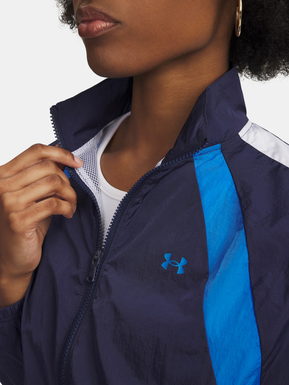 Under Armour Damen Jacke Under Armour UA Icon Crinkle Jacket-BLU