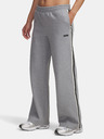 Under Armour Damen Sporthose Under Armour Icon HWT Flc Puddle Pant-GRY