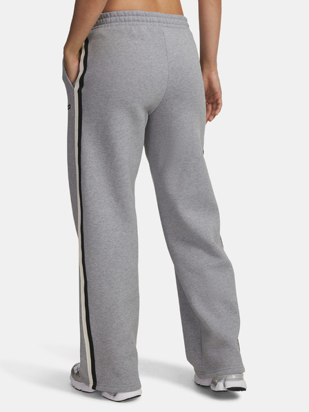Under Armour Damen Sporthose Under Armour Icon HWT Flc Puddle Pant-GRY