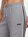 Under Armour Damen Sporthose Under Armour Icon HWT Flc Puddle Pant-GRY
