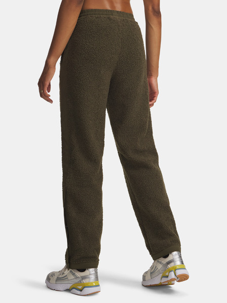 Under Armour Damen Sporthose Under Armour UA High Pile Fleece Pants-GRN