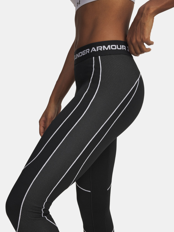 Under Armour Damen Leggings Under Armour UA ColdGear Textured Legging-BLK