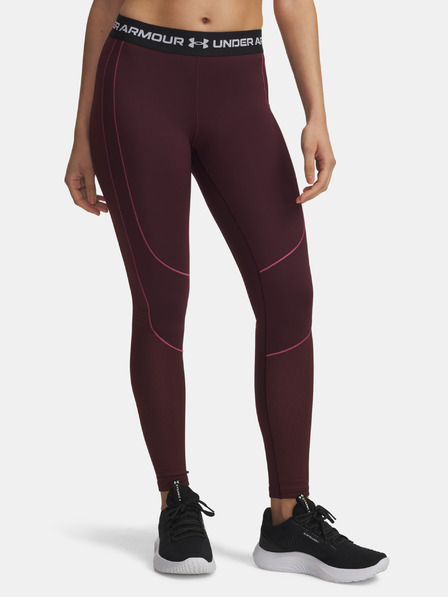 Under Armour Damen Leggings Under Armour UA ColdGear Textured Legging-RED