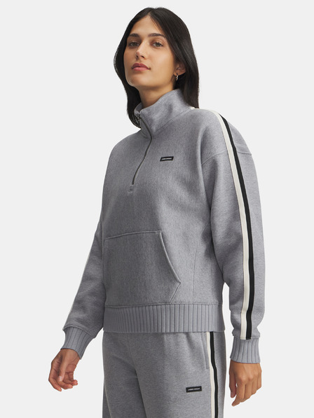 Under Armour Damen Hoodie Under Armour Icon HWT Fleece HZ-GRY