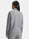 Under Armour Damen Hoodie Under Armour Icon HWT Fleece HZ-GRY