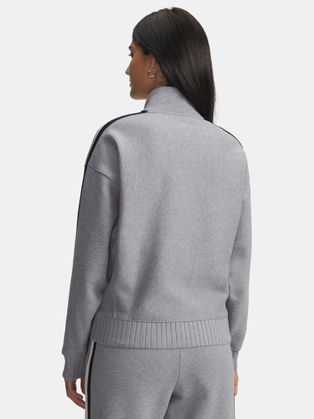 Under Armour Damen Hoodie Under Armour Icon HWT Fleece HZ-GRY