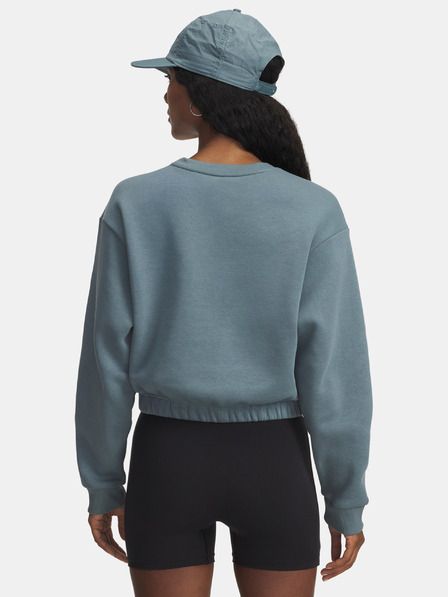 Under Armour Damen Hoodie Under Armour UA Rival Fleece Piped Crew-BLU