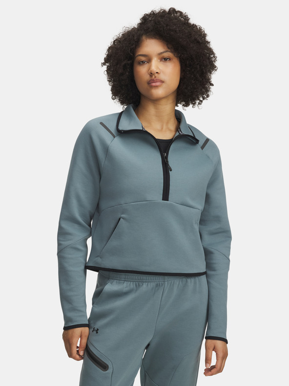 Under Armour Damen Hoodie Under Armour Unstoppable Flc HZ-BLU