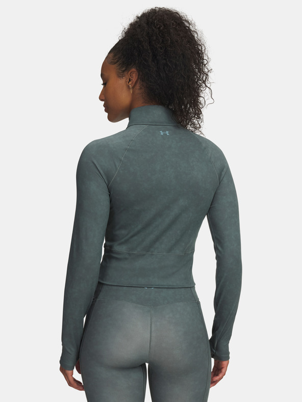 Under Armour Damen Hoodie Under Armour Meridian Suede Effect FZ-BLU