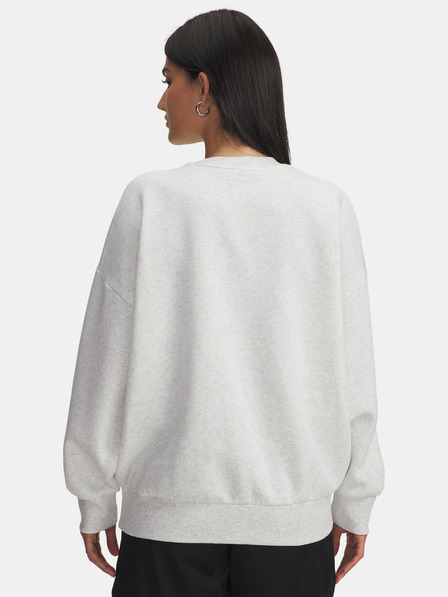 Under Armour Damen Hoodie Under Armour UA Rival Fleece OS Crew-GRY